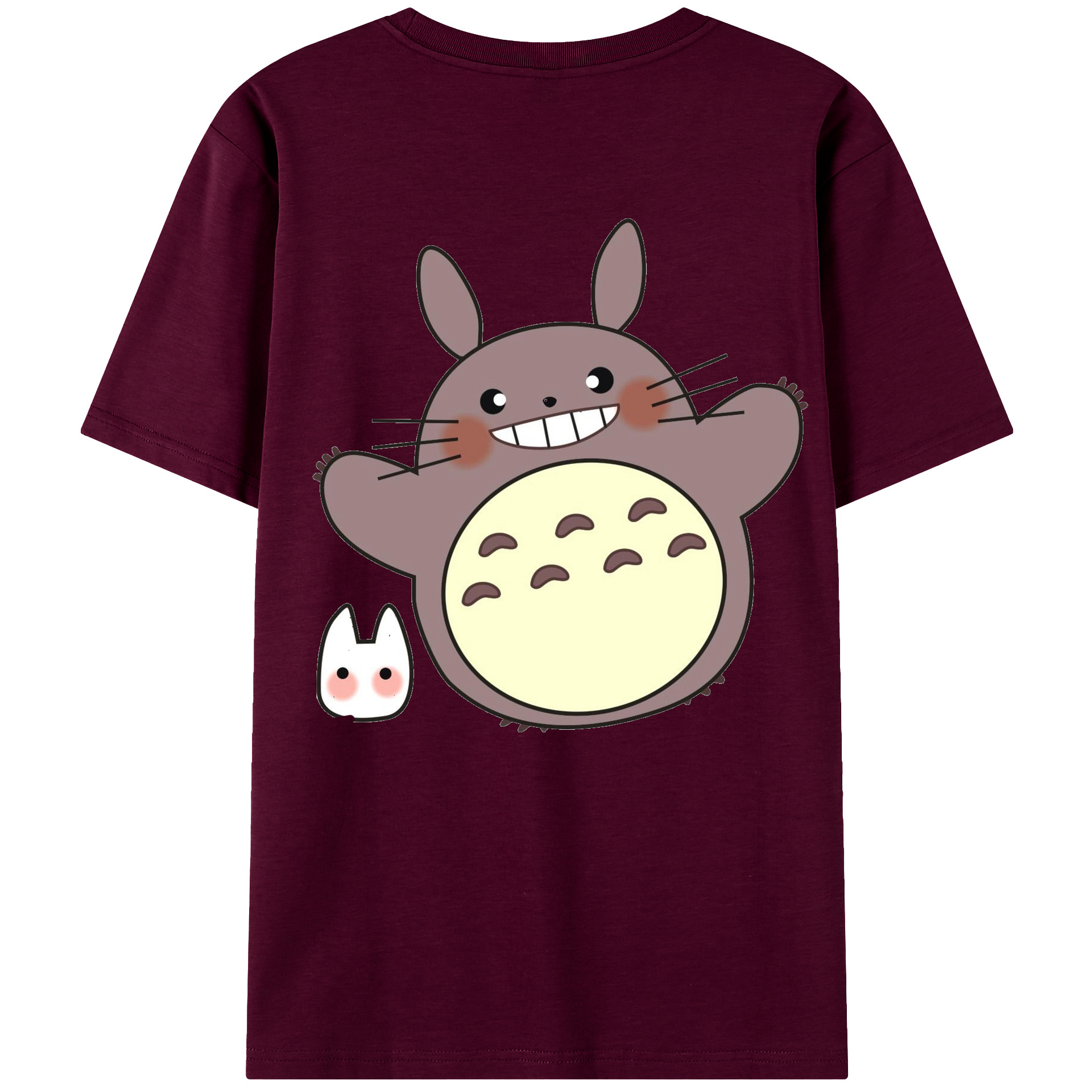 （画像用） となりのトトロ 草壁メイ 草壁サツキ My Neighbor Totoro Satsuki Kusakabe Mei Kusakabe レディース半袖Tシャツ(バックプリント)